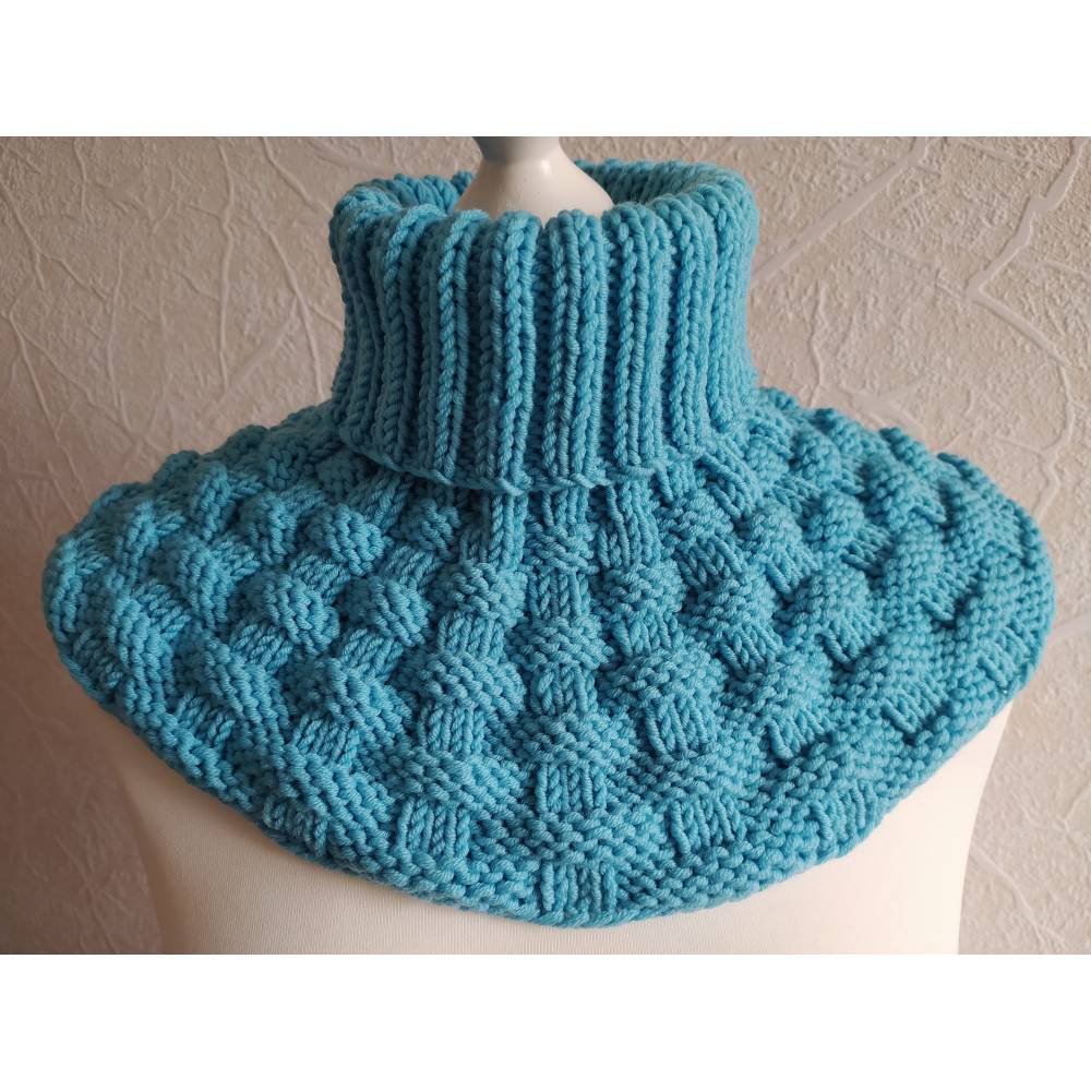 Strickanleitung Kragen / Rollkragen / Kragenschal Kalter Januar Bild 1