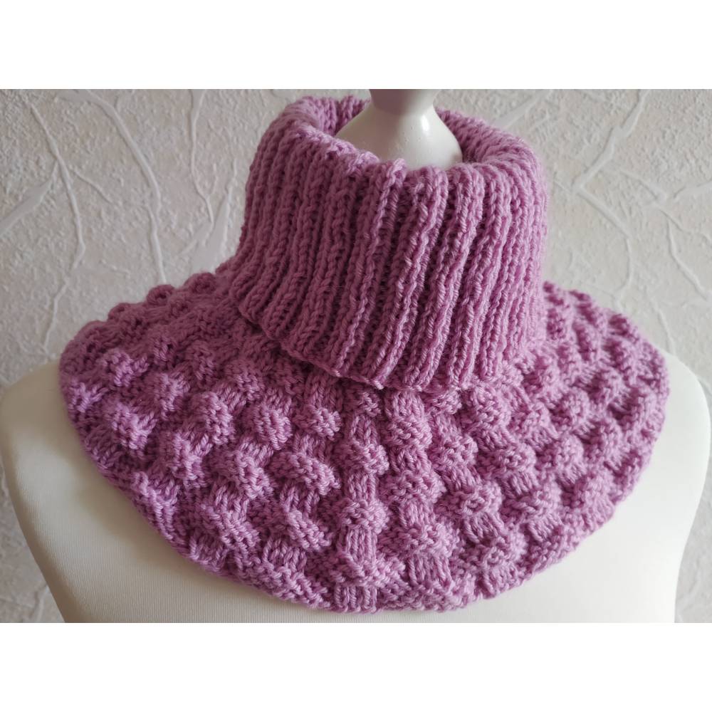 Strickanleitung Kragen / Rollkragen / Kragenschal Kalter Januar Bild 2