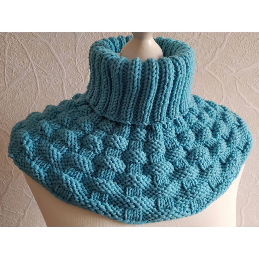 Strickanleitung Kragen / Rollkragen / Kragenschal Kalter Januar Bild 3