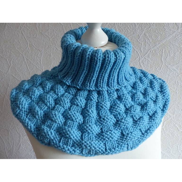 Strickanleitung Kragen / Rollkragen / Kragenschal Kalter Januar Bild 4