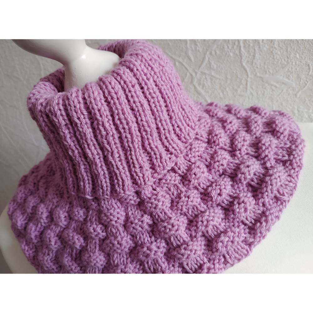 Strickanleitung Kragen / Rollkragen / Kragenschal Kalter Januar Bild 5
