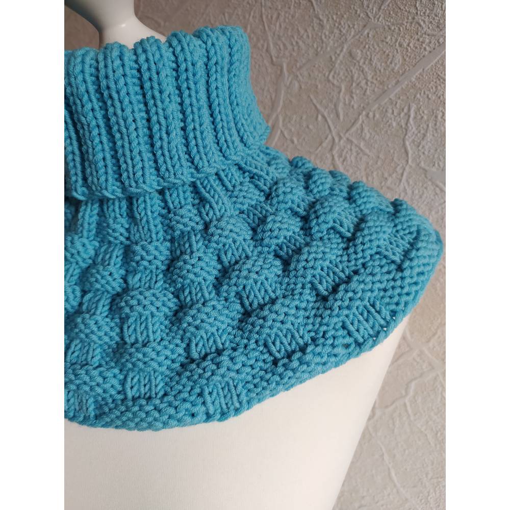 Strickanleitung Kragen / Rollkragen / Kragenschal Kalter Januar Bild 6