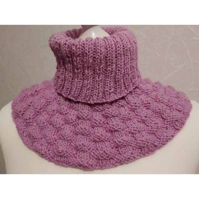 Strickanleitung Kragen / Rollkragen / Kragenschal Kalter Januar Bild 7