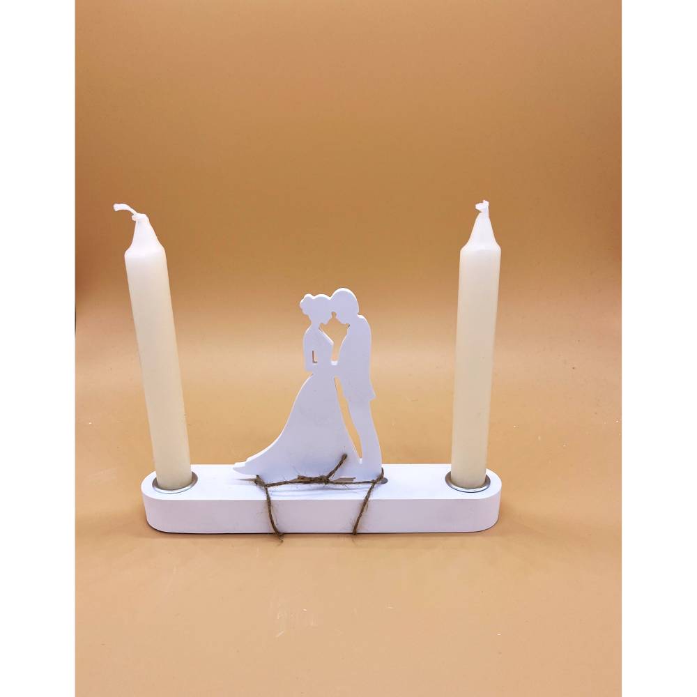 Kerzenhalter Hochzeitspaar, Hochzeit, Hochzeitsgeschenk, Hochzeitsdeko