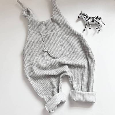 Jumper BUBBLE grau melange Breitcord  Baby und Kind von zimtblüte