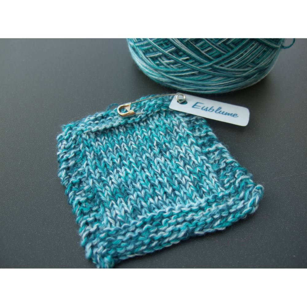 100% Schurwolle Merino extrafein Bobbel Konfetti Wolke 7 Eisblume 4-fädig Bild 2