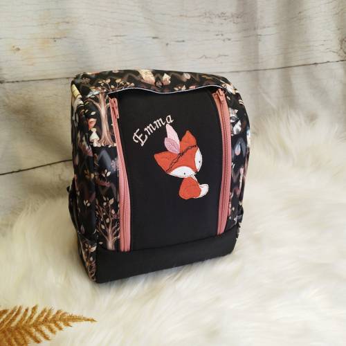 Kindergarten Rucksack, Forest friends, Fuchs, individualisierbar
