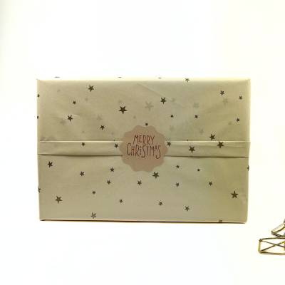 Seidenpapier 70x50 cm STERNE ab 10 Bogen Basteln weihnachtlich verpacken