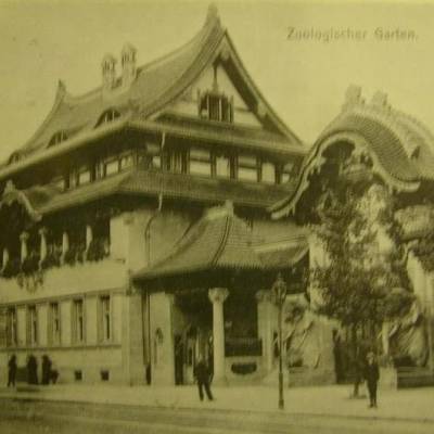 Berlin-Zoologischer Garten Eingang,beschrieben 9.9.1908