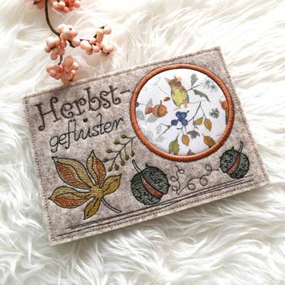 Mugrug Untersetzer Herbst Herbstgeflüsterm Kastanien