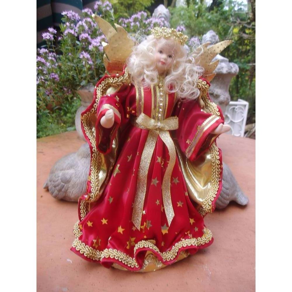 Rauschgoldengel Engel Porzellan Weihnachtsengel Weihnachten