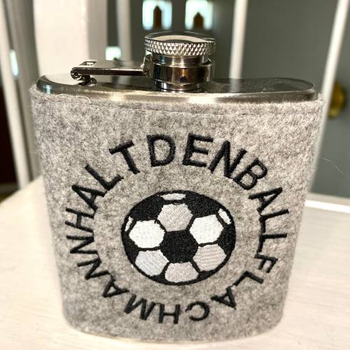 personalisierter Flachmann, witziges Geschenk