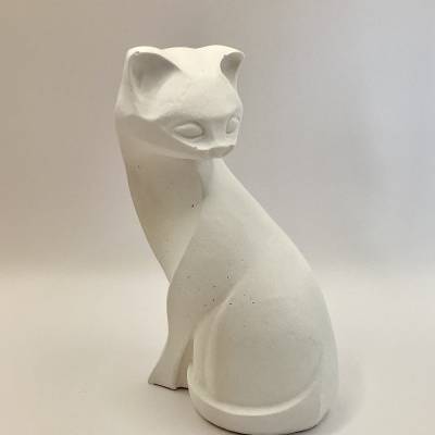 Katzen Figur aus Raisin – Dekoidee & Geschenk für Katzenliebhaber