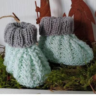 Strickanleitung Babyschuhe Dezember 2021