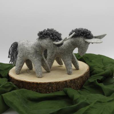 Esel klein - Jahreszeitentisch - Krippenfiguren