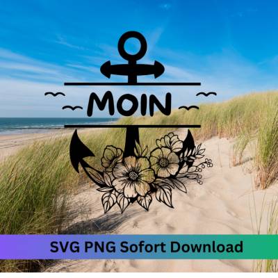 Plotter Datei ,Nordsee Liebe, Plotter file Maritime North Sea ,SVG PNG, png-svg, Möwe Leuchtturm Nordsee- Nordsee Liebe 