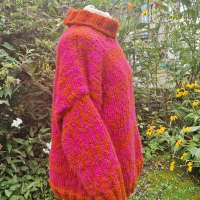 Pullover aus Islandwolle ***Norweger**plussize/Übergröße bis XXXL