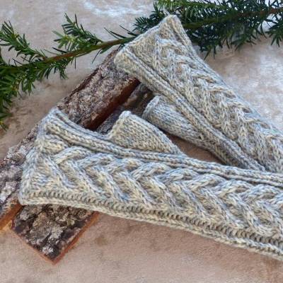 Strickanleitung Stulpen Cora