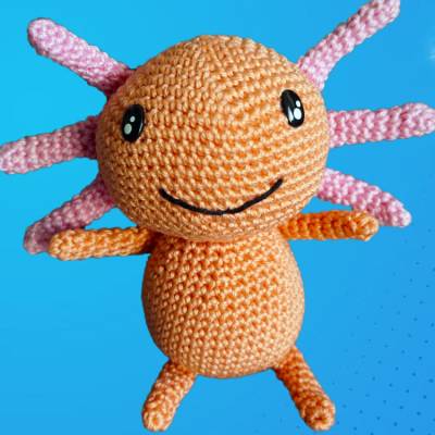 Häkelanleitung: Axolotl