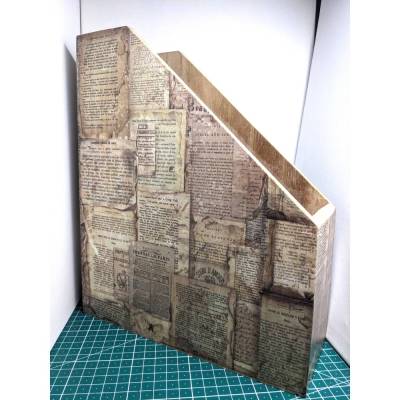 Dekorative Ordnungshelfer für das Arbeitszimmer, Stehsammler mit tollen Motiven