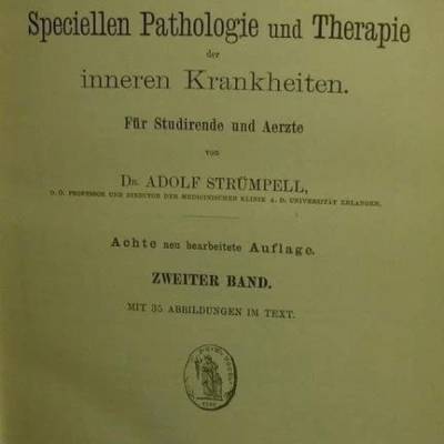 Speciellen Pathologie und Therapie der inneren Krankheiten, für Studirende und Aerzte - 1894 -