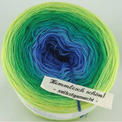100% Schurwolle Merino extrafein Bobbel Farbverlauf Wolke 7 Meerjungfrau 3-fädig