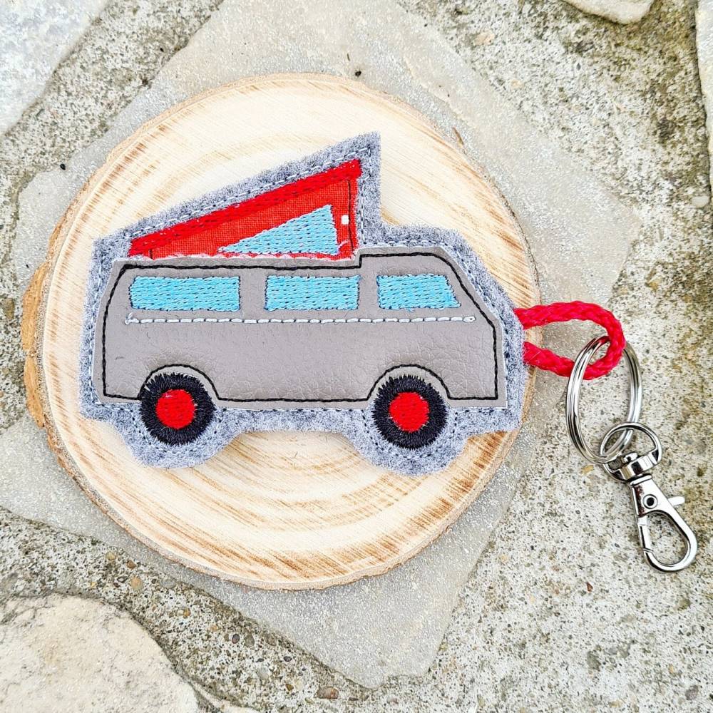 Stickdatei Anhänger Camping Bus Bild 6