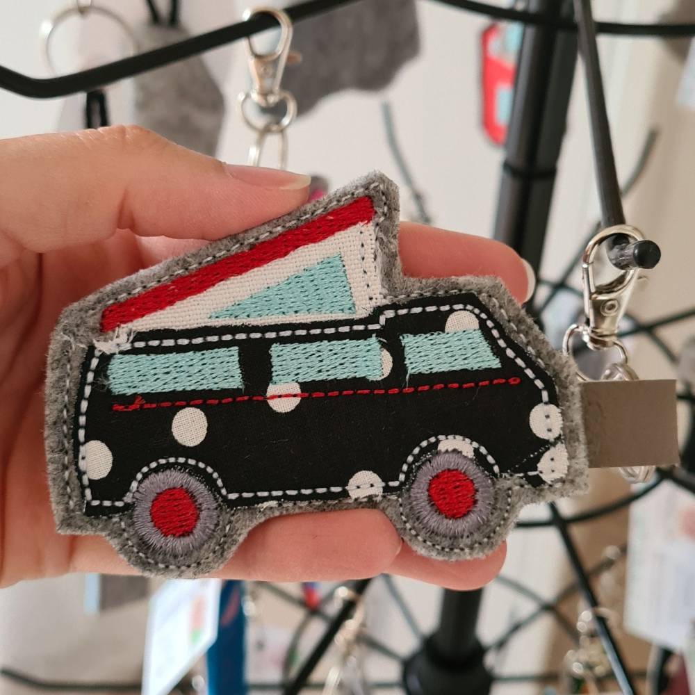 Stickdatei Anhänger Camping Bus Bild 7
