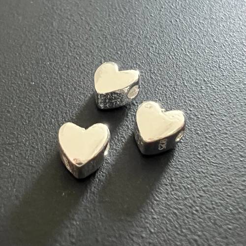Herz aus 925-Silber, poliert - B30