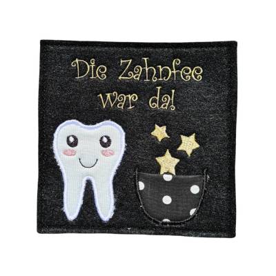 Stickdatei Geldhülle Zahnfee ITH – Geschenkidee für Kinder