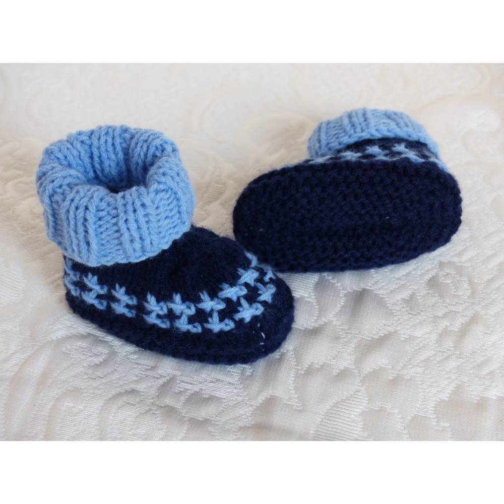 Strickanleitung Babyschuhe Januar 2022 Bild 2