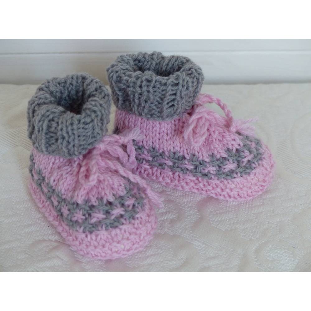 Strickanleitung Babyschuhe Januar 2022 Bild 3