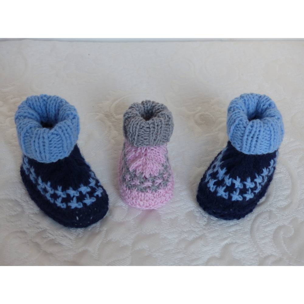 Strickanleitung Babyschuhe Januar 2022 Bild 4