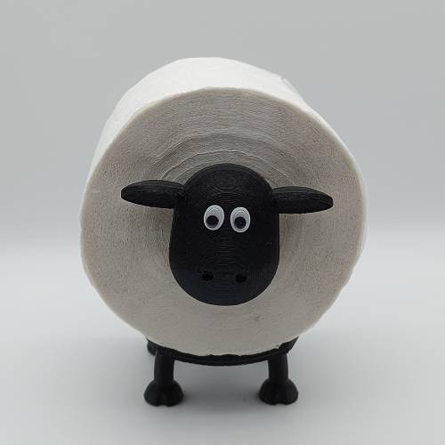 Schaf / Toilettenpapierhalter / Toilettenpapier / Toilettenrollenhalter / Ersatzrollenhalter / WC / Badezimmer Deko / 3D