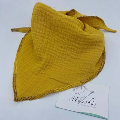 Halstuch, Tuch, Spucktuch,Musselin, Dreieckstuch für Babys 