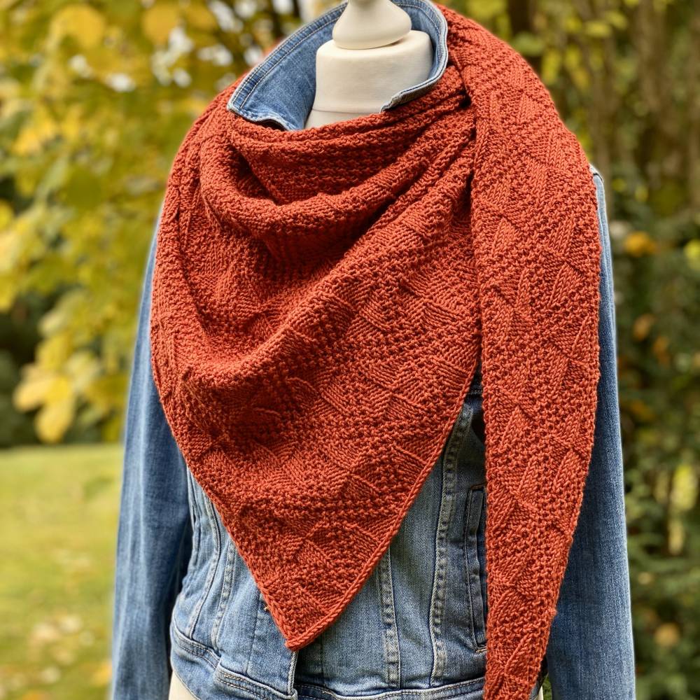 Strickanleitung Lizas Tuch Autumn Winds Bild 2