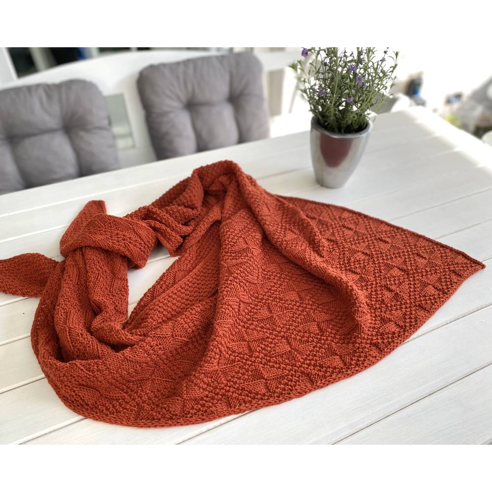 Strickanleitung Lizas Tuch Autumn Winds Bild 3