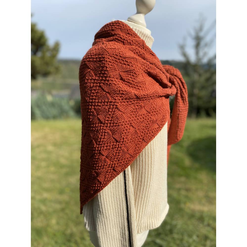 Strickanleitung Lizas Tuch Autumn Winds Bild 6