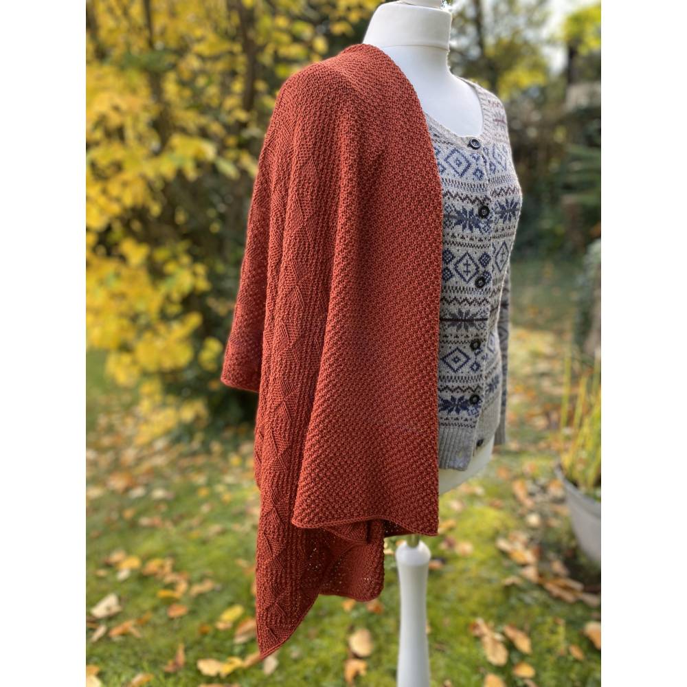 Strickanleitung Lizas Tuch Autumn Winds Bild 8