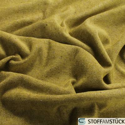 Stoff Viskose Wolle Polyacryl Baumwolle Polyester Leinwand kiwi Melange JAB Anstoetz CA1174/030 grün