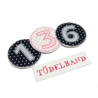 Zahlenbutton Nachbestellung nur für die TÜDELBAND-Kronen 1...2...3...