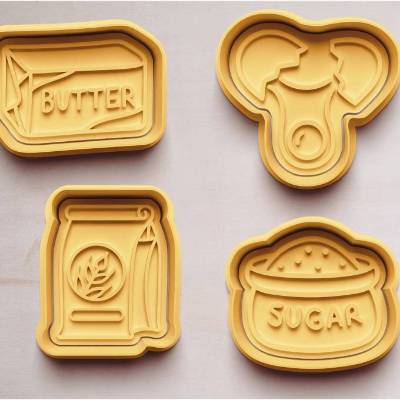 Backzutaten Keksausstecher | Cookie Cutters | Ausstechform | Keksform | Bäckerin Geschenk | Backzutaten Keksform
