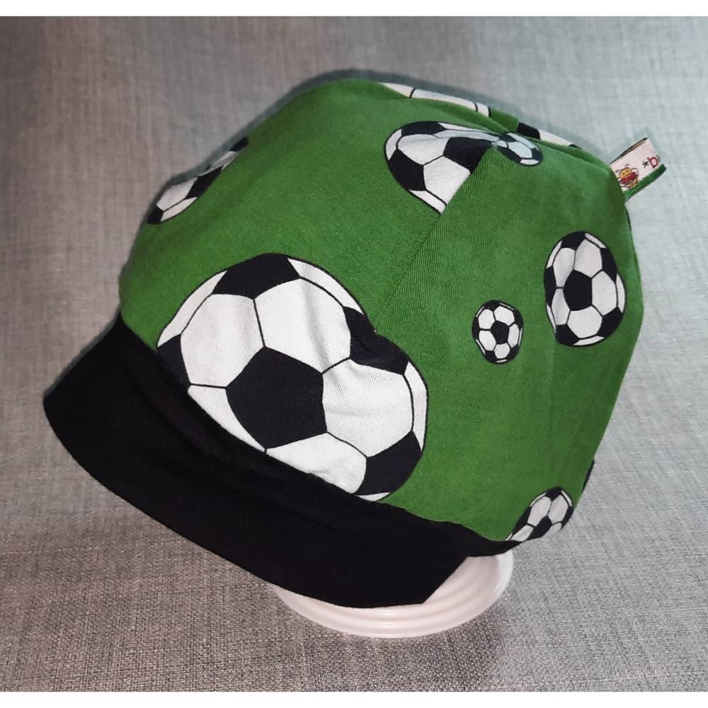 Wende-Beanie KU 51-54cm, Wendemütze, 2-in-1 Mütze mit Bündchen, doppellagige Mütze, Bild 3