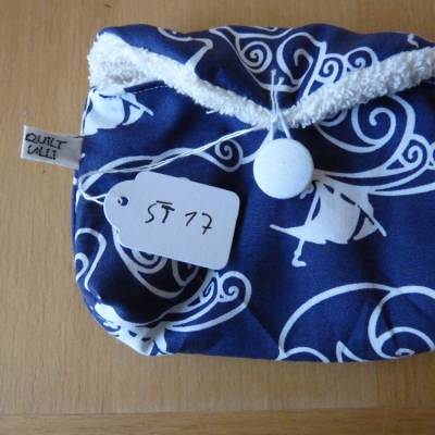 Seifentasche maritim mit Schiffen Seifensack Seifenbeutel