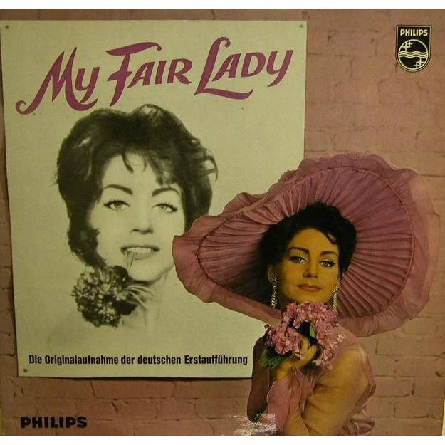 My Fair Lady, die Aufnahme der Erstaufführung, Philips LP,1 961 Bild 1
