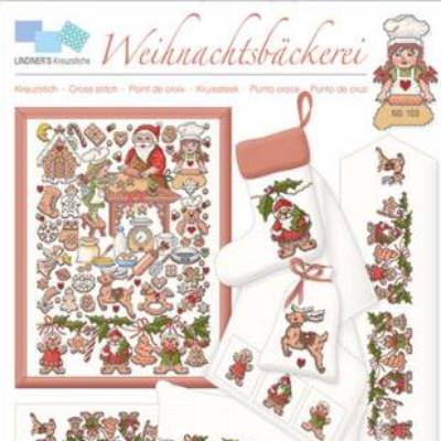 Lindners Kreuzstiche Weihnachtsbäckerei No 103 Kreuzstich