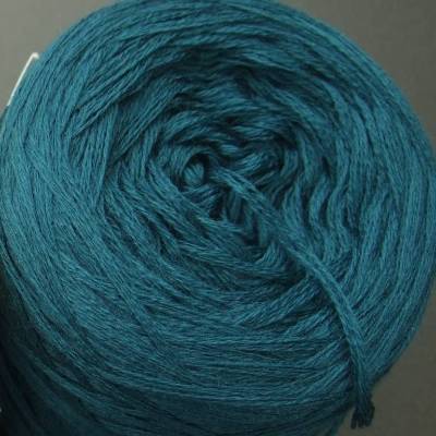 100% Schurwolle Merino extrafein Bobbel Uni Wolke 7 Petrol 4-fädig