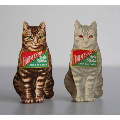 Katzen Werbung Hoffmanns Reisstärke