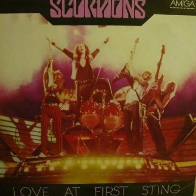 Scorpions- Love at fist sting, Amiga LP, 198