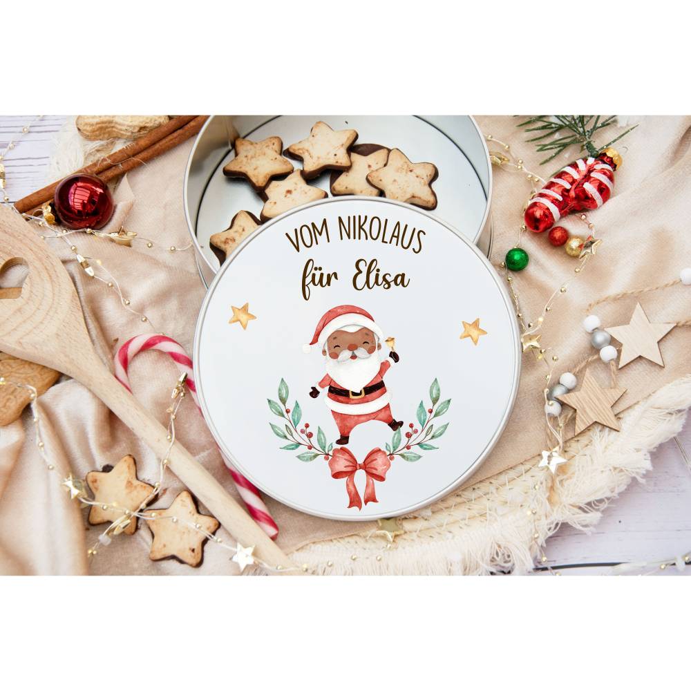 Keksdose personalisiert, Plätzchendose Weihnachten, Personalisierte Keksdose, Geschenk Kinder, Vorratsdose